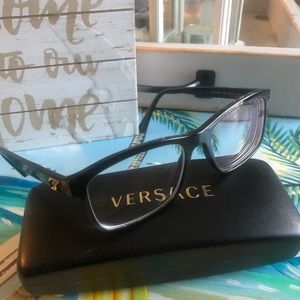 Versace eyeglasses with case